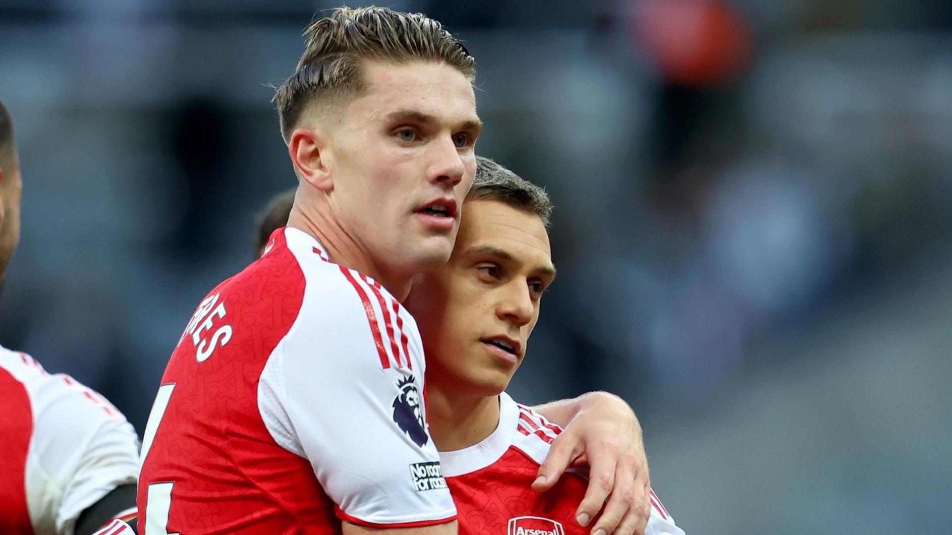 Viktor Gyoekeres and Leandro Trossard