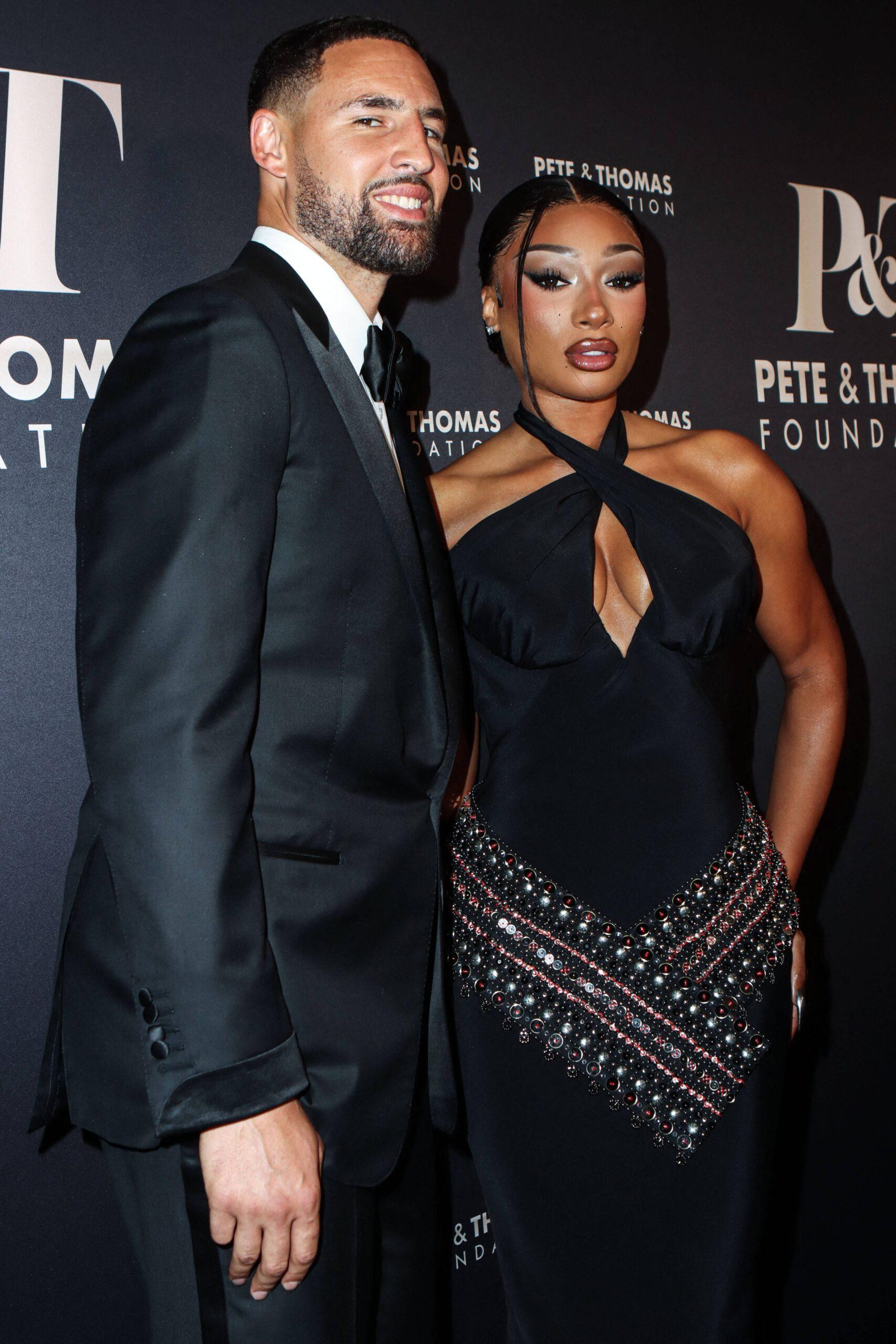 Megan Thee Stallion and Klay Thompson