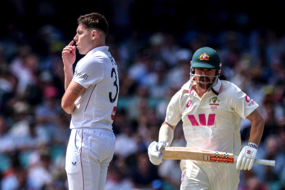 Potts endured a brutal Test match in Sydney (AFP/Getty)