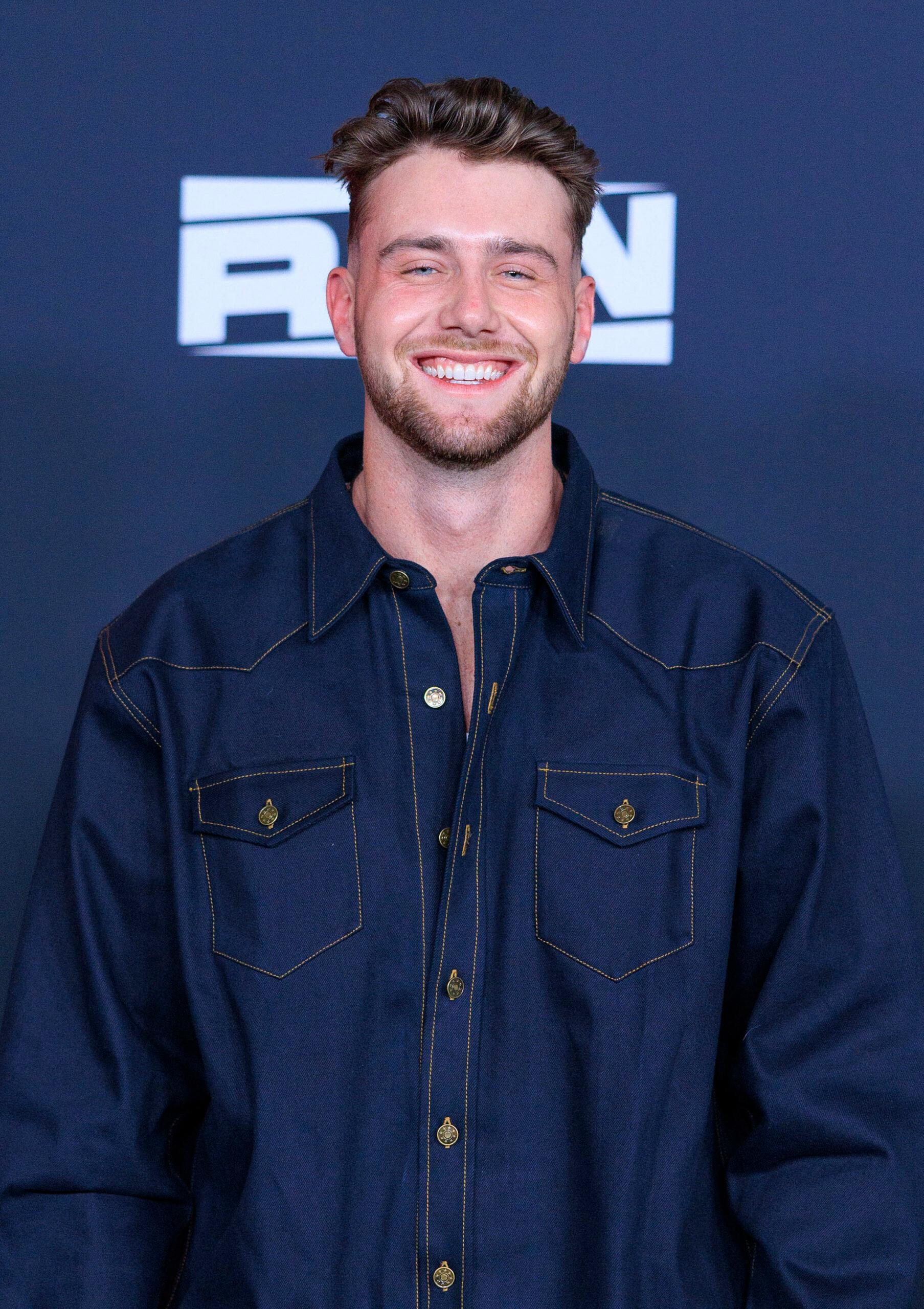 Harry Jowsey at WWE Monday Night RAW