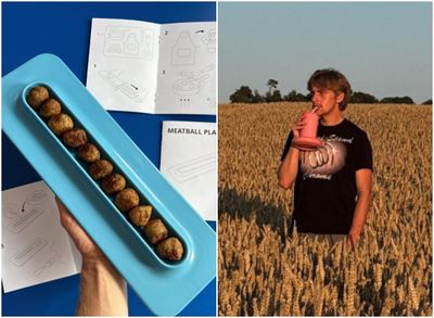 IKEA與設計界最火的Gustaf Westman合作推出「肉丸餐盤」