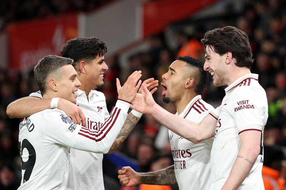 Arsenal have to beat their own self-doubt as well as Liverpool (Getty Images)