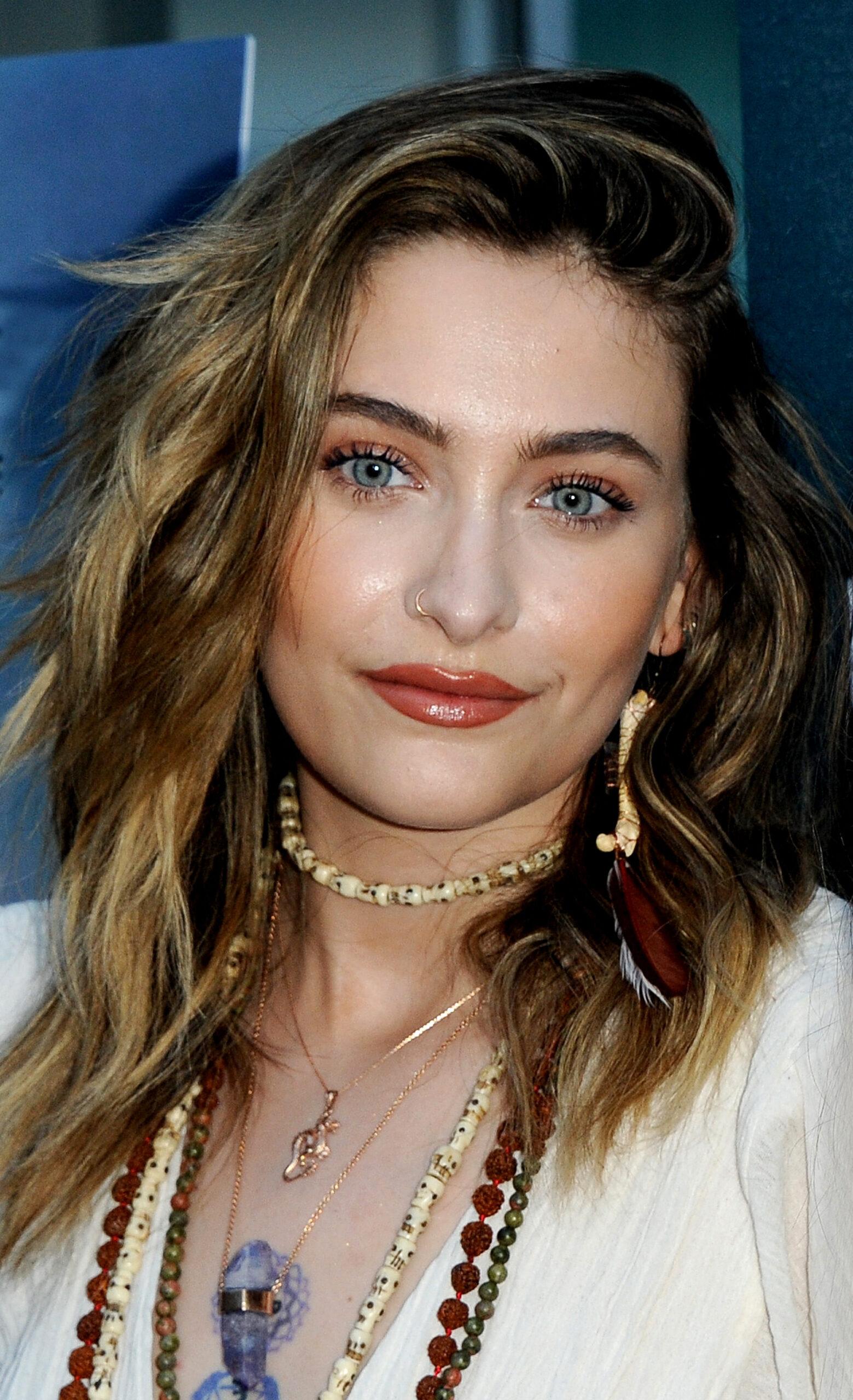 Paris Jackson at Los Angeles premiere of 'The Peanut Butter Falcon'