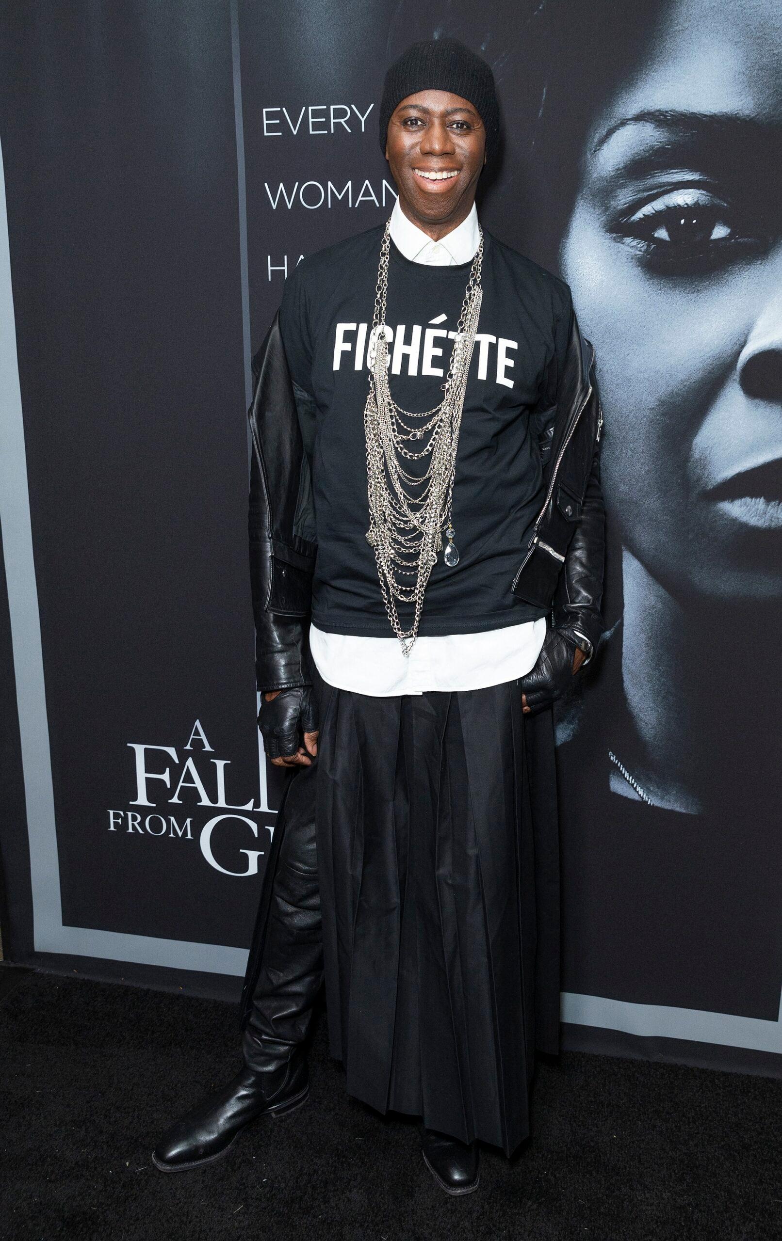 Miss J on the red carpet