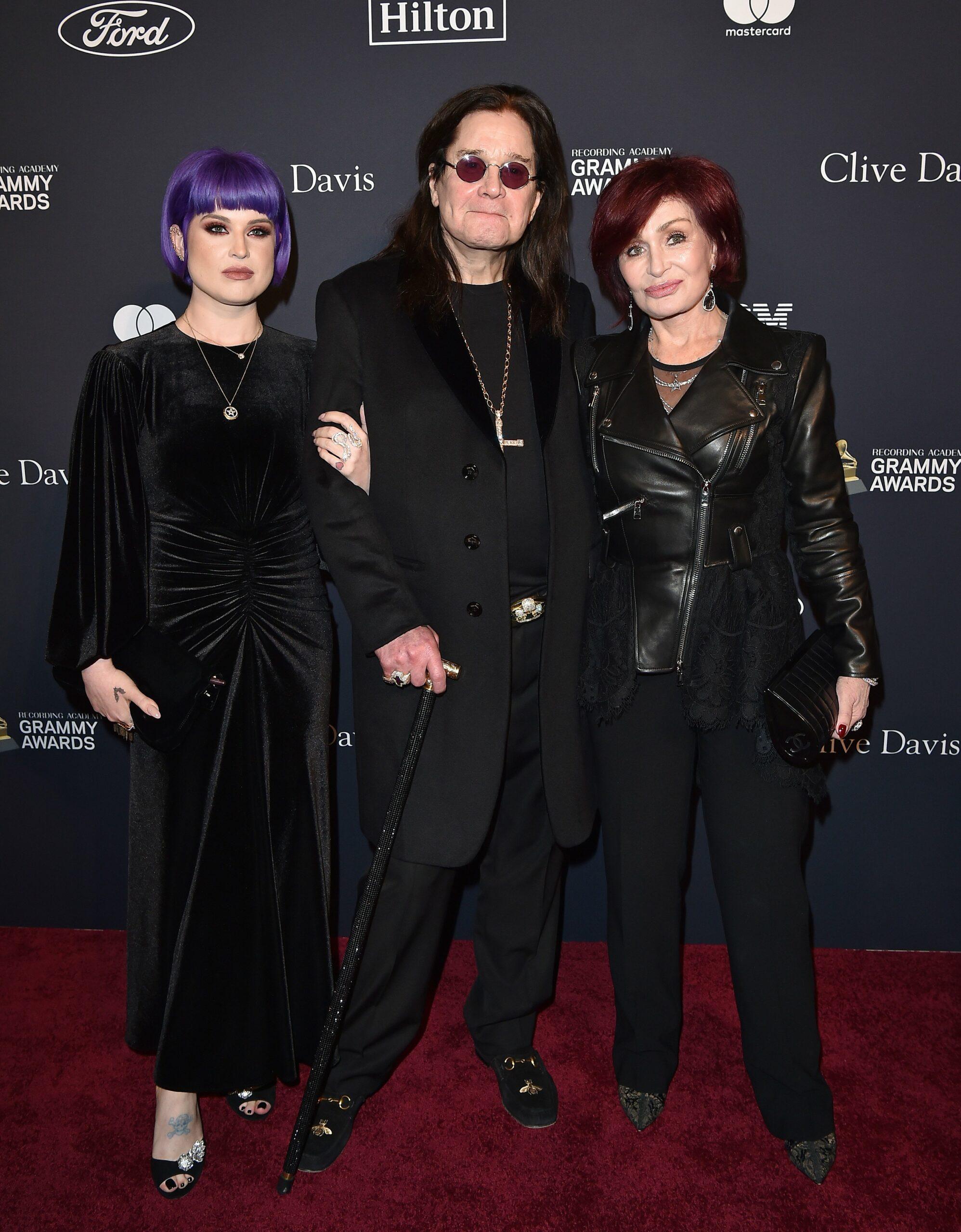 Kelly Osbourne, Ozzy Osbourne, and Sharon Osbourne
