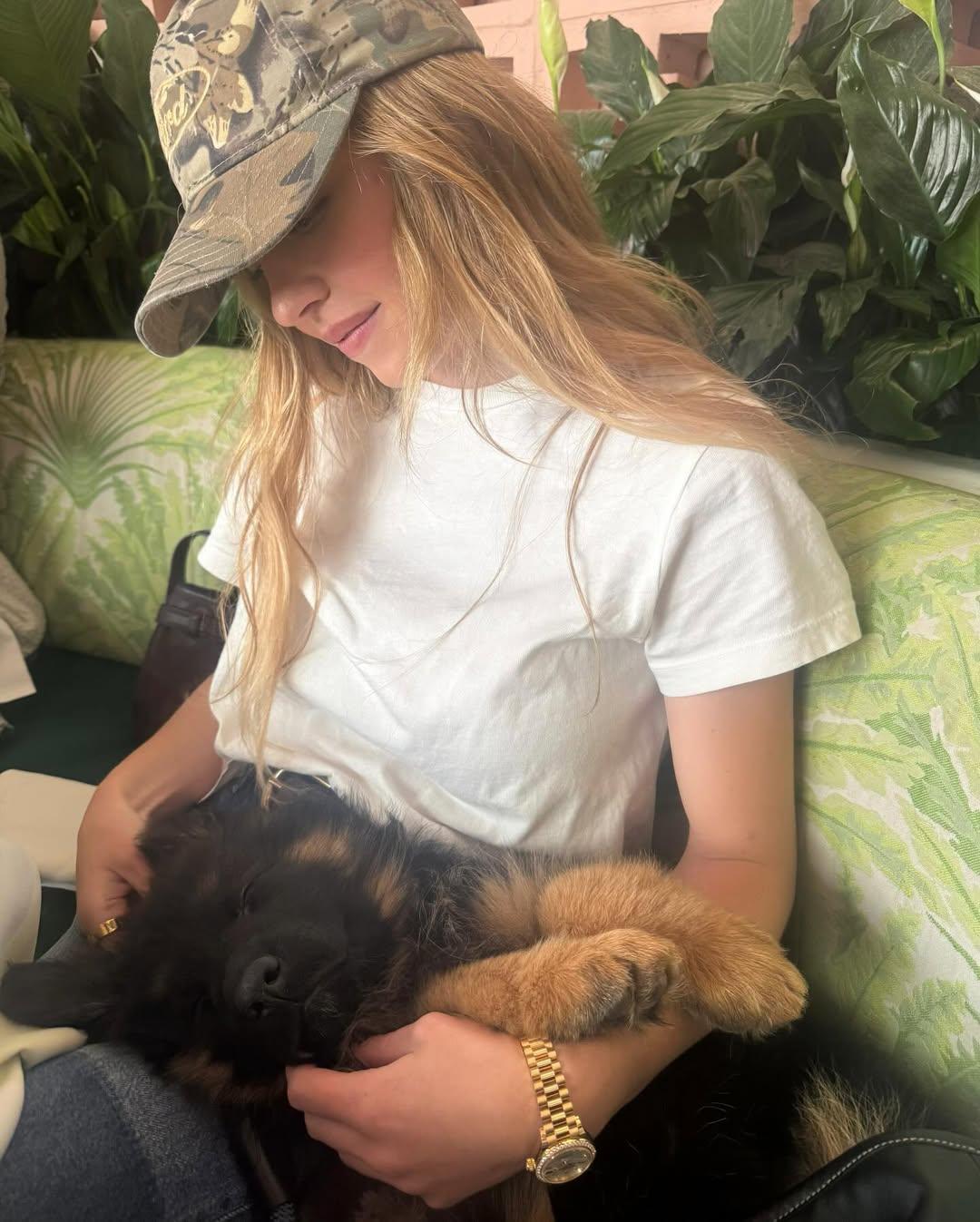 Sydney Sweeney and Sully Bear