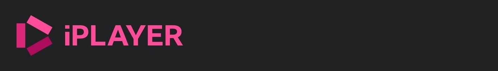 The BBC iPlayer logo on a black background