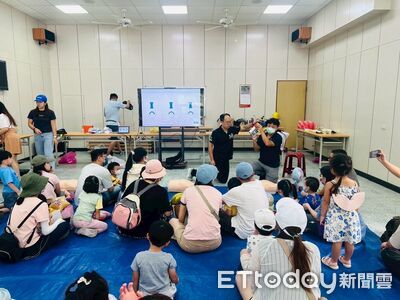 萌娃變身「韌性城市小幫手」！　南消體驗營親子上陣學防災