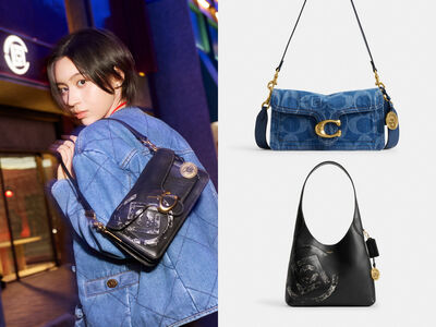 Coach聯名陳冠希CLOT潮流爆發！丹寧Tabby、塗鴉Brooklyn變街頭It Bag