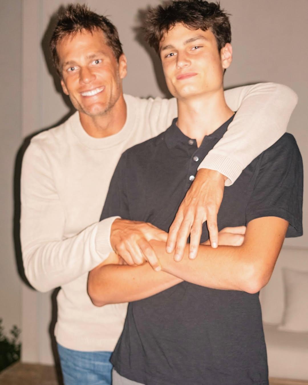 Tom Brady and son, Jack Moynahan