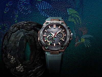 G-SHOCK 20萬鳳凰錶滿滿精緻細節 　金屬工藝大師手工雕鑿