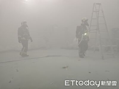 宜蘭五結工廠抽風機台悶燒　消防協助排煙作業解圍