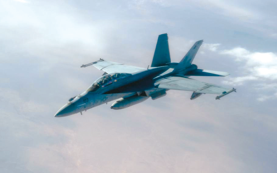 F/A-18F&ldquo;超级大黄蜂&rdquo;（资料图）