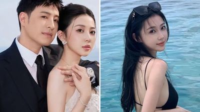 潘瑋柏小13歲辣妻脫了！解放泳裝「轉身一片肉色被看光」他反應超真實