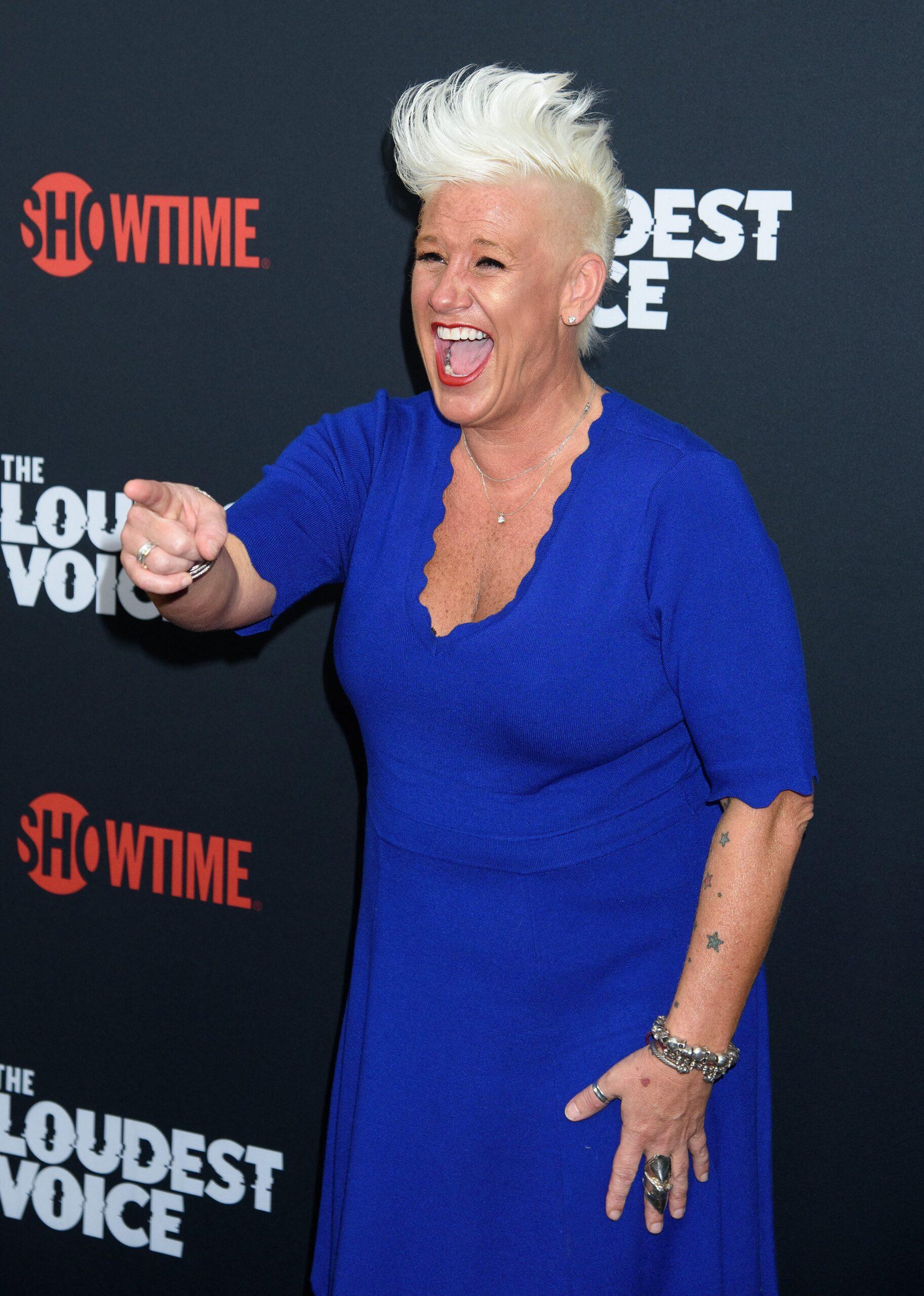 Chef Anne Burrell at The Loudest Voice NY Premiere