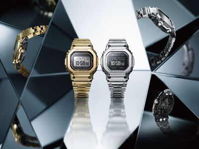 G-SHOCK攜手AI造金屬錶 　全新抗震結構更威