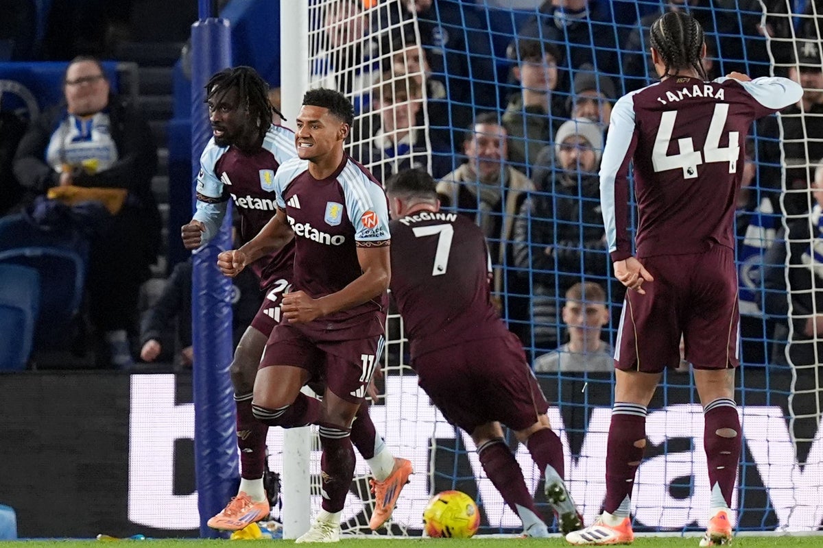 Ollie Watkins struck twice at Brighton (Gareth Fuller/PA) (PA Wire)