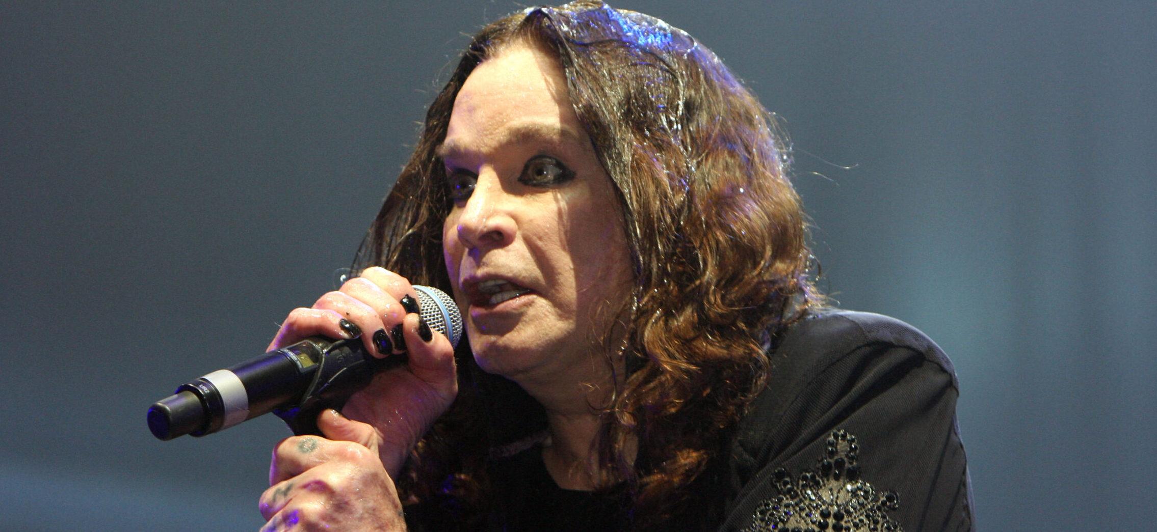 Ozzy Osbourne performing live at the O2 Arena