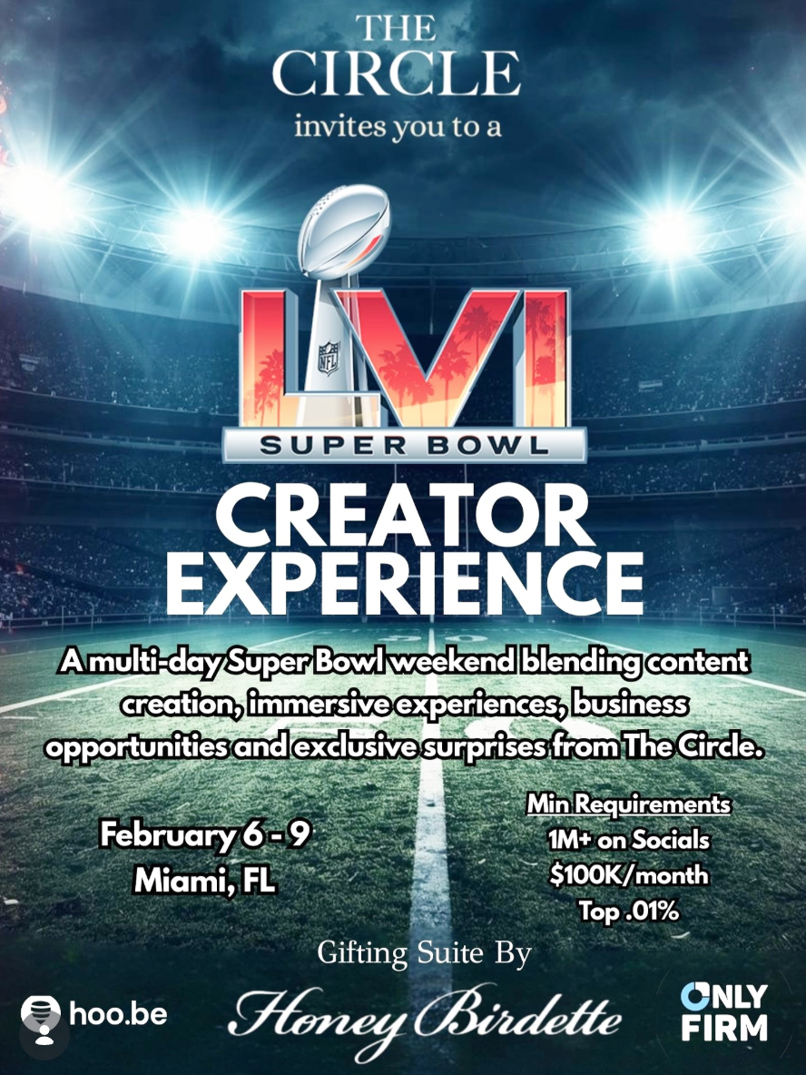 The Circle Super Bowl poster