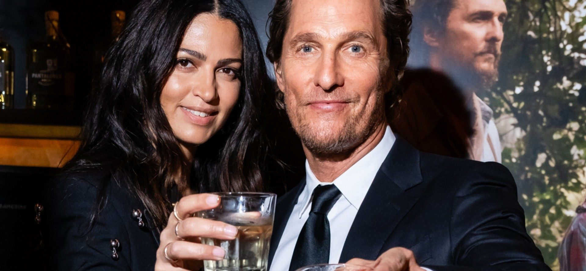 The McConaugheys toast to the premiere of Matthew&rsquo;s new film, 'The Rivals of Amziah King'