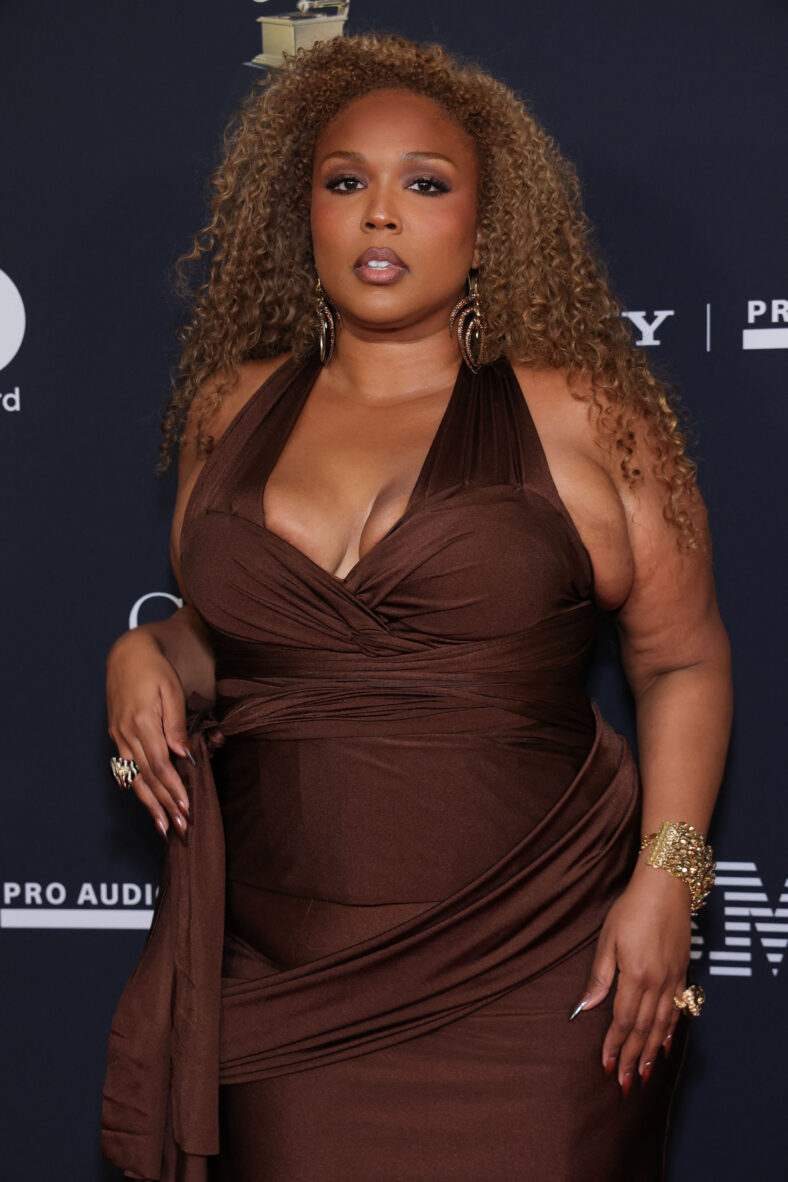 Lizzo at the 68th GRAMMY Awards Pre-GRAMMY Gala
