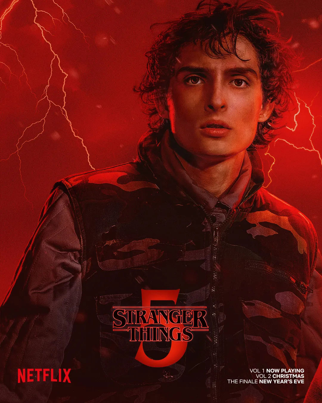 Finn Wolfhard as Mike Wheeler in Stranger Things season 5