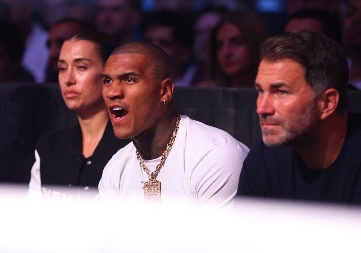 Conor Benn announced a shock split from promotor Eddie Hearn in February (Action Images via Reuters)