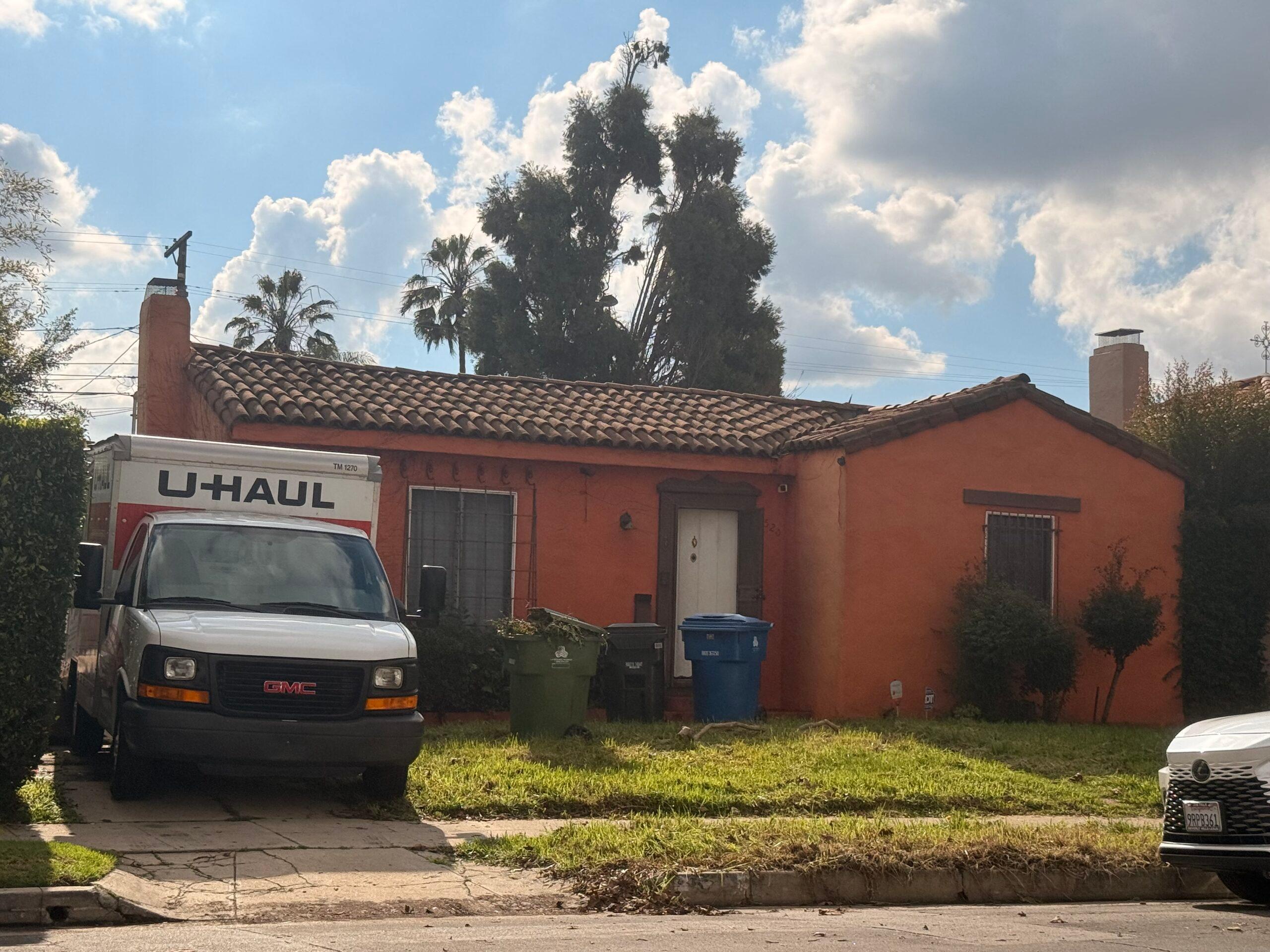 Mickey Rourke's West Hollywood home.
