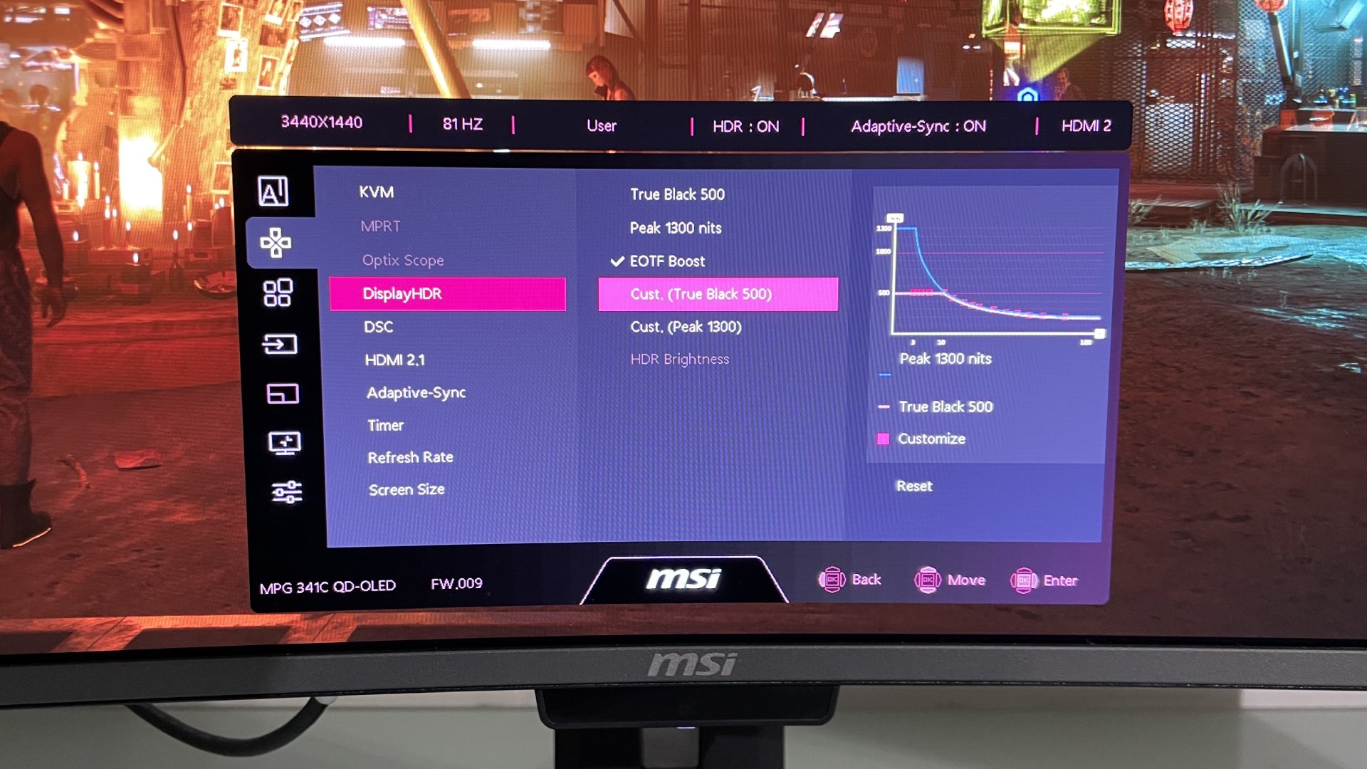 MSI MPG 341CQR QD-OLED X36
