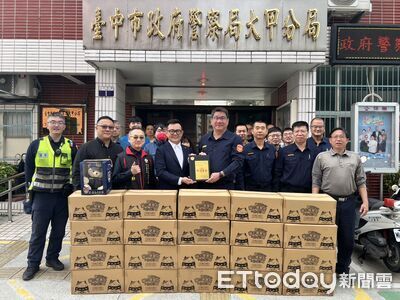 冷氣團來襲！熱心企業贊助暖暖包　大甲警：揪甘心