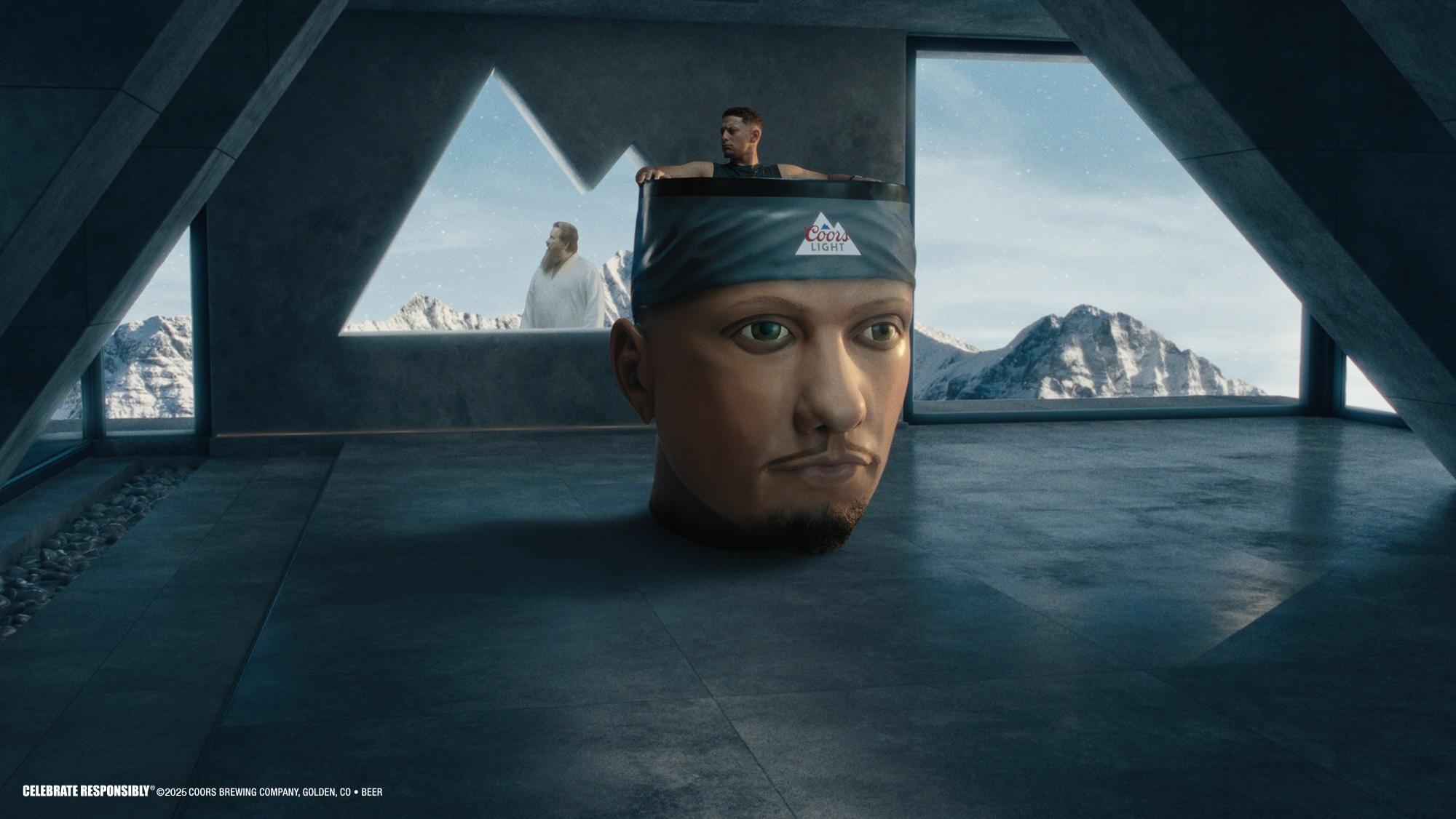 Patrick Mahomes cold plunges in his own head