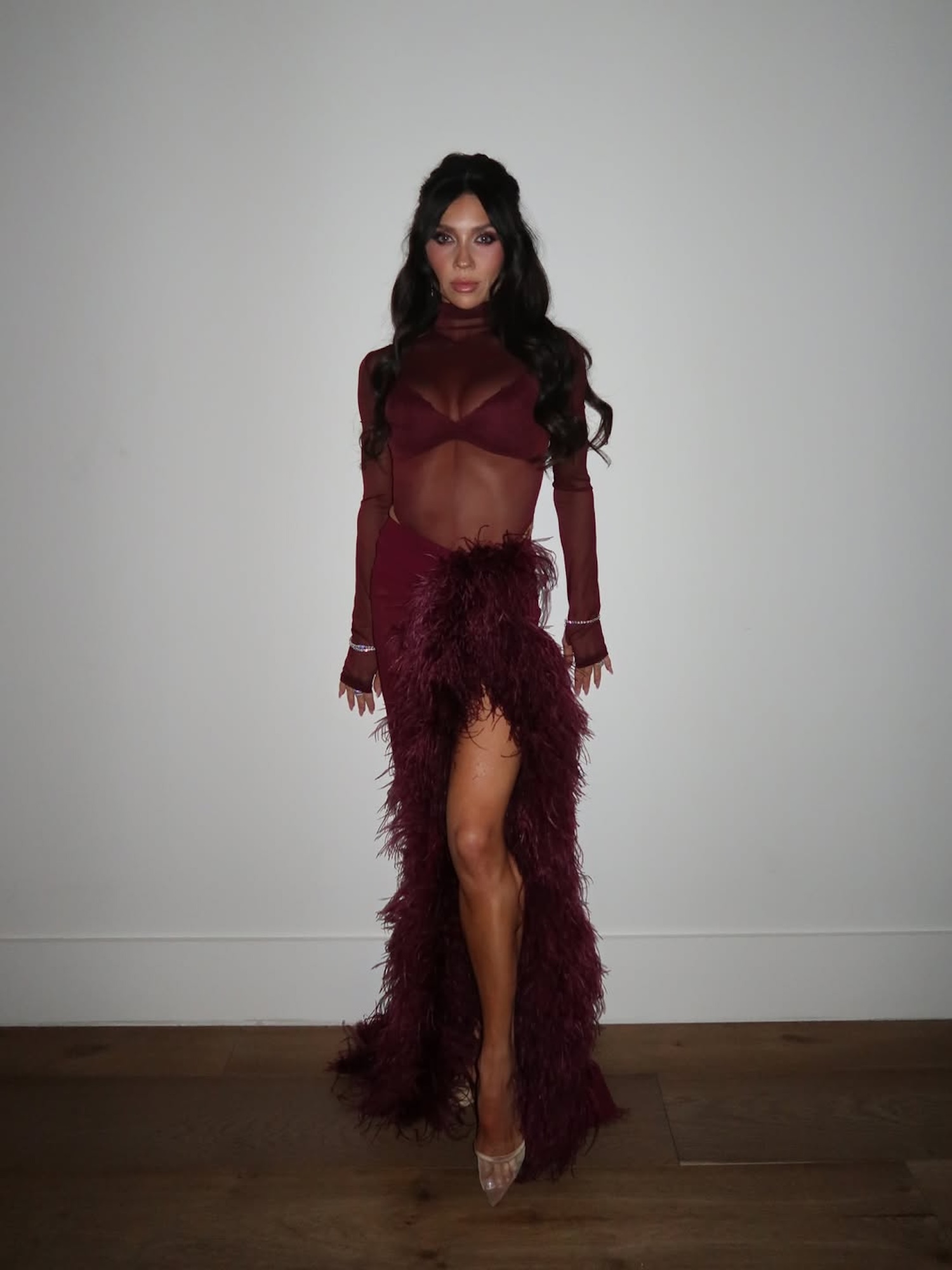 Dancing With the Stars&rsquo; Jenna Johnson Shows Off Her Curves in Naked Dress and Sexy Lace Bra