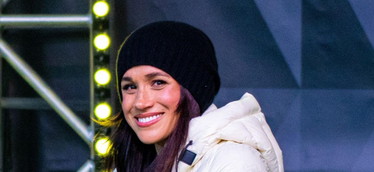 Meghan Markle smiling