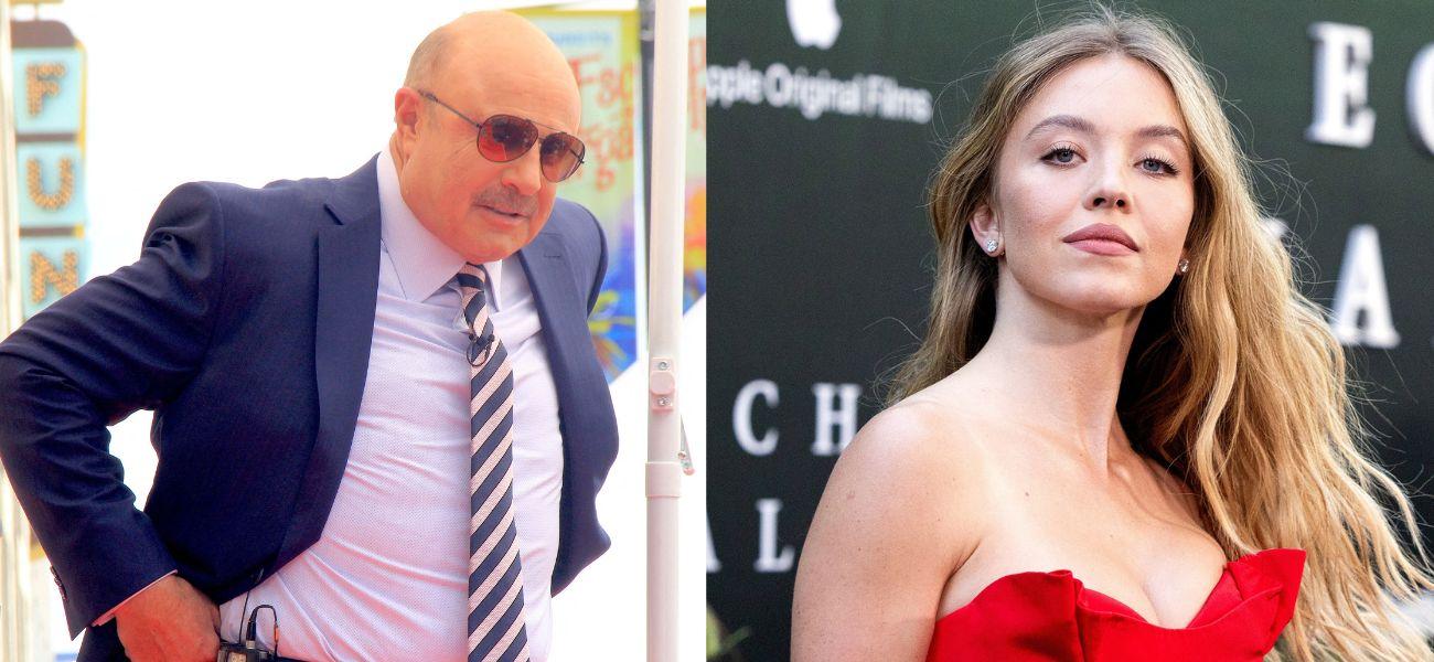 Photograph of Dr Phil and Sydney Sweeney