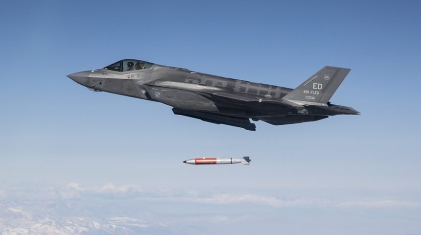 2019年，F-35A测试投掷B61-12&ldquo;惰性&rdquo;弹