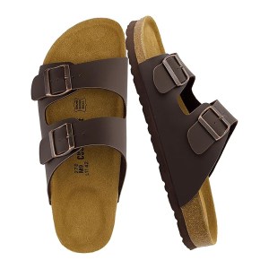 CUSHIONAIRE Lane Cork Footbed Mens Sandals