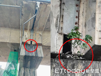 天降奪命水泥塊！騎士輾過摔車慘死　重返現場驚見「還有更多塊」