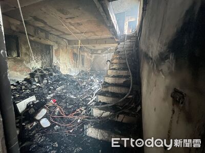 台東鹿野三層樓建物火警　消防火速灌救1男輕微燙傷