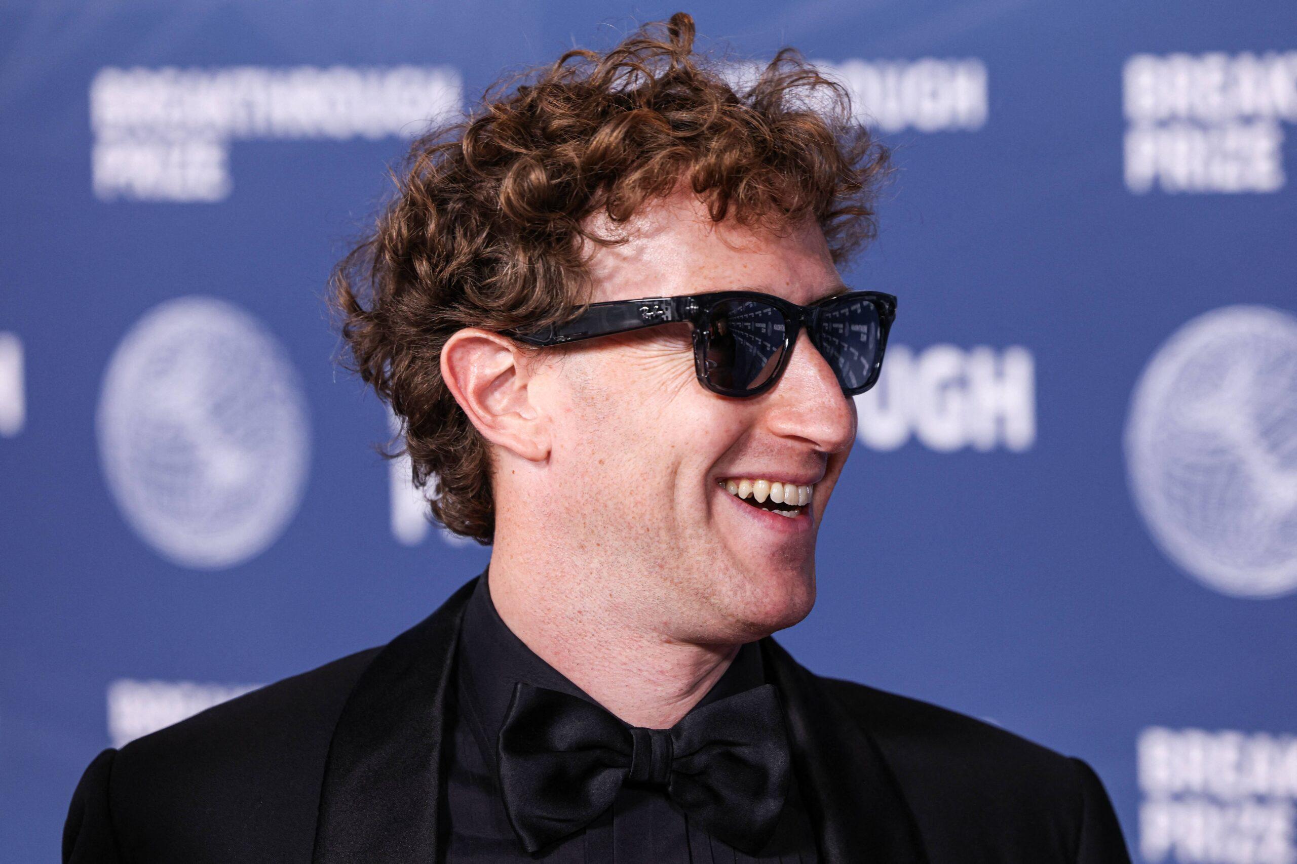 Mark Zuckerberg at the 11th Annual Breakthrough Prize Ceremony 2025