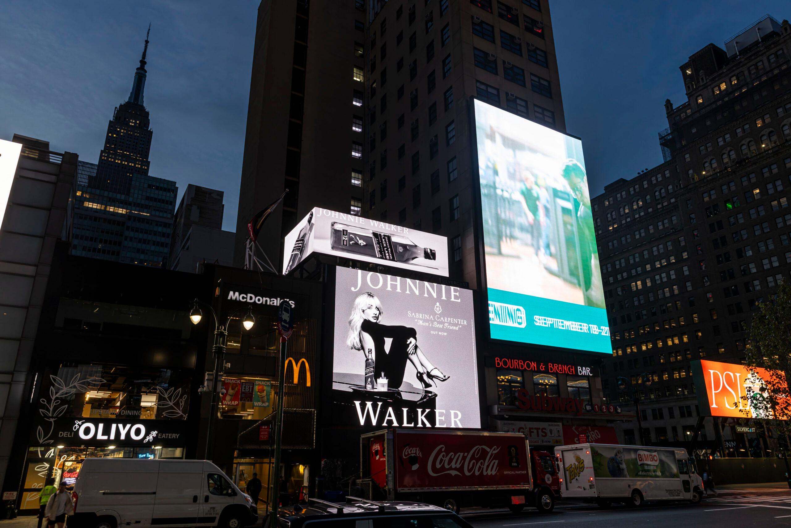 Sabrina Carpenter for Johnnie Walker