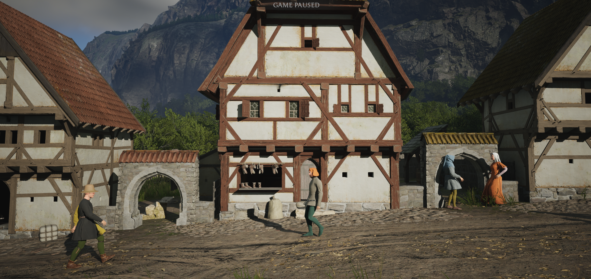 New shopfronts and workstations in Manor Lords