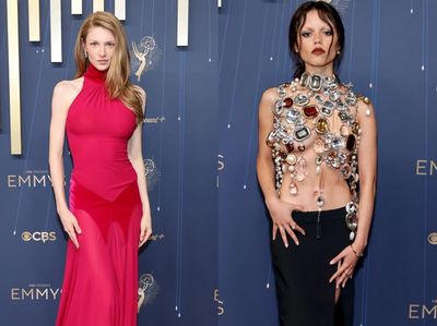 2025艾美獎紅毯亮點　Hunter Schafer紅毯第一美、星期三珠寶禮服獲好評