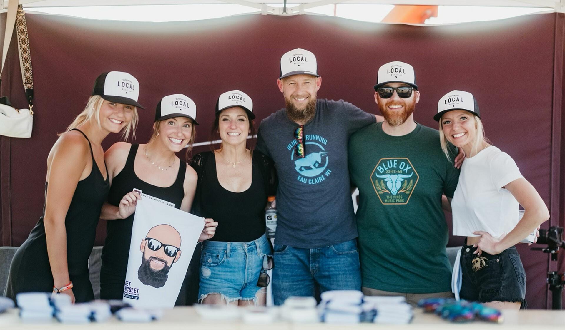 Russell Nicolet and team