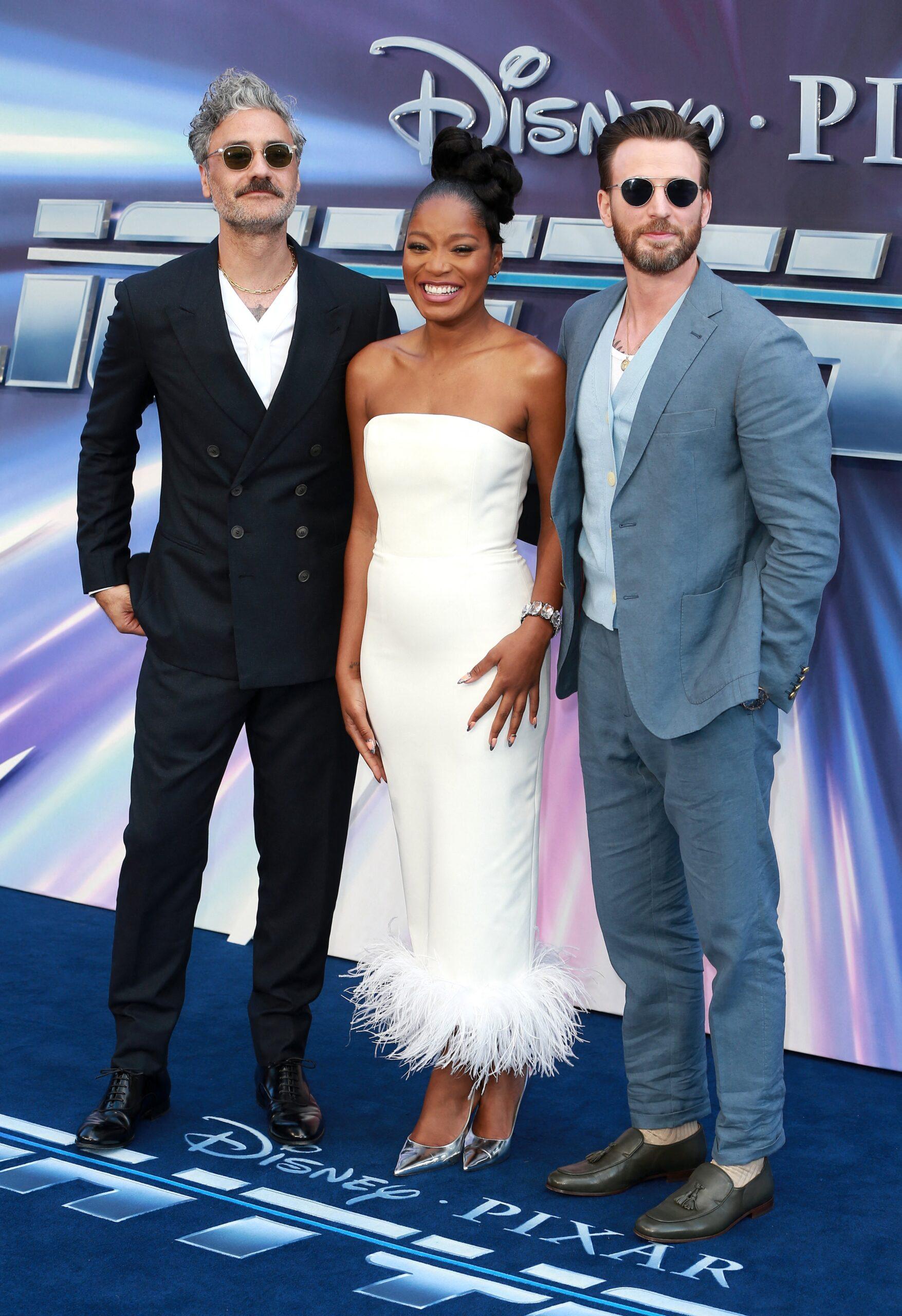 Chris Evans and co stars at "Lightyear" UK Premiere.