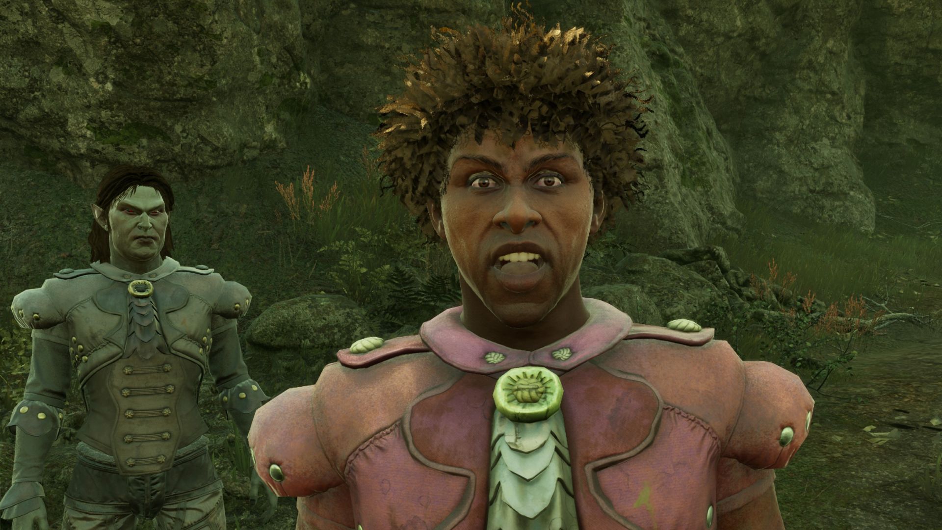 The mayor looks surprised as he welcomes you to Passwall