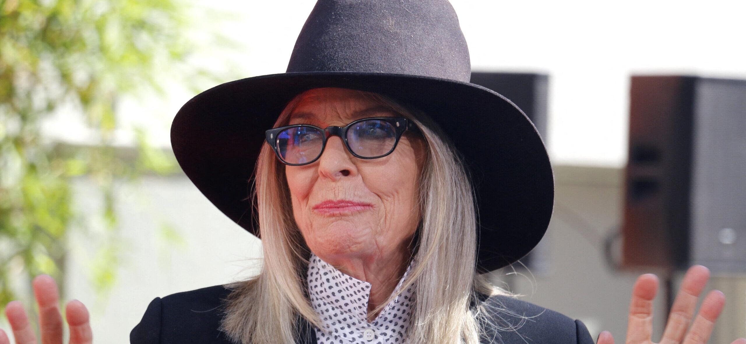 Diane Keaton Hand- and Footprint Ceremony