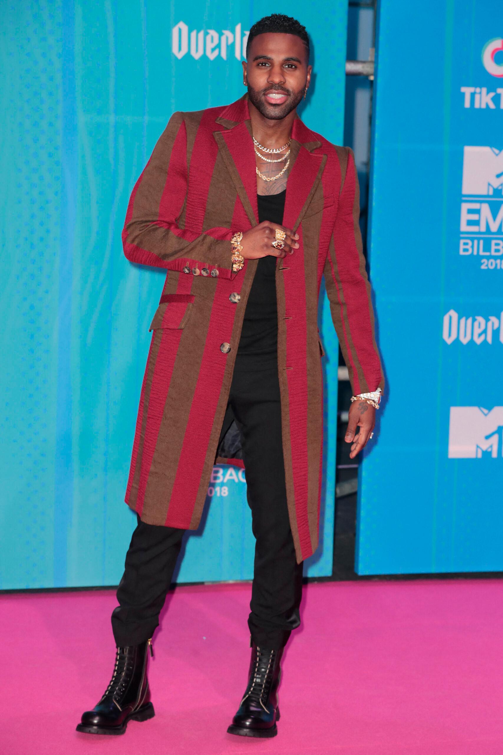 Jason Derulo at MTV EMA Awards in Bilbao