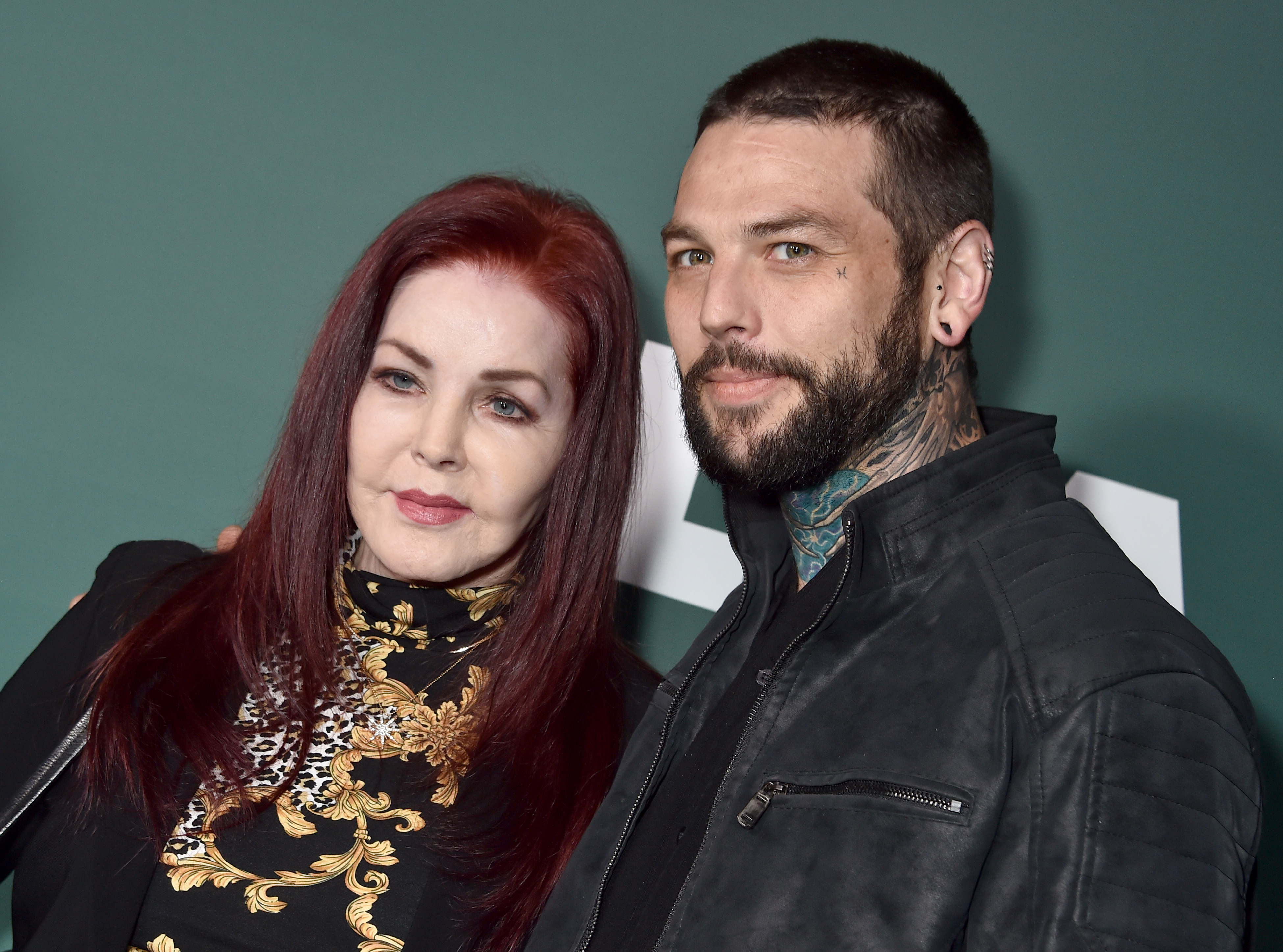 Priscilla Presley and Navarone Garcia