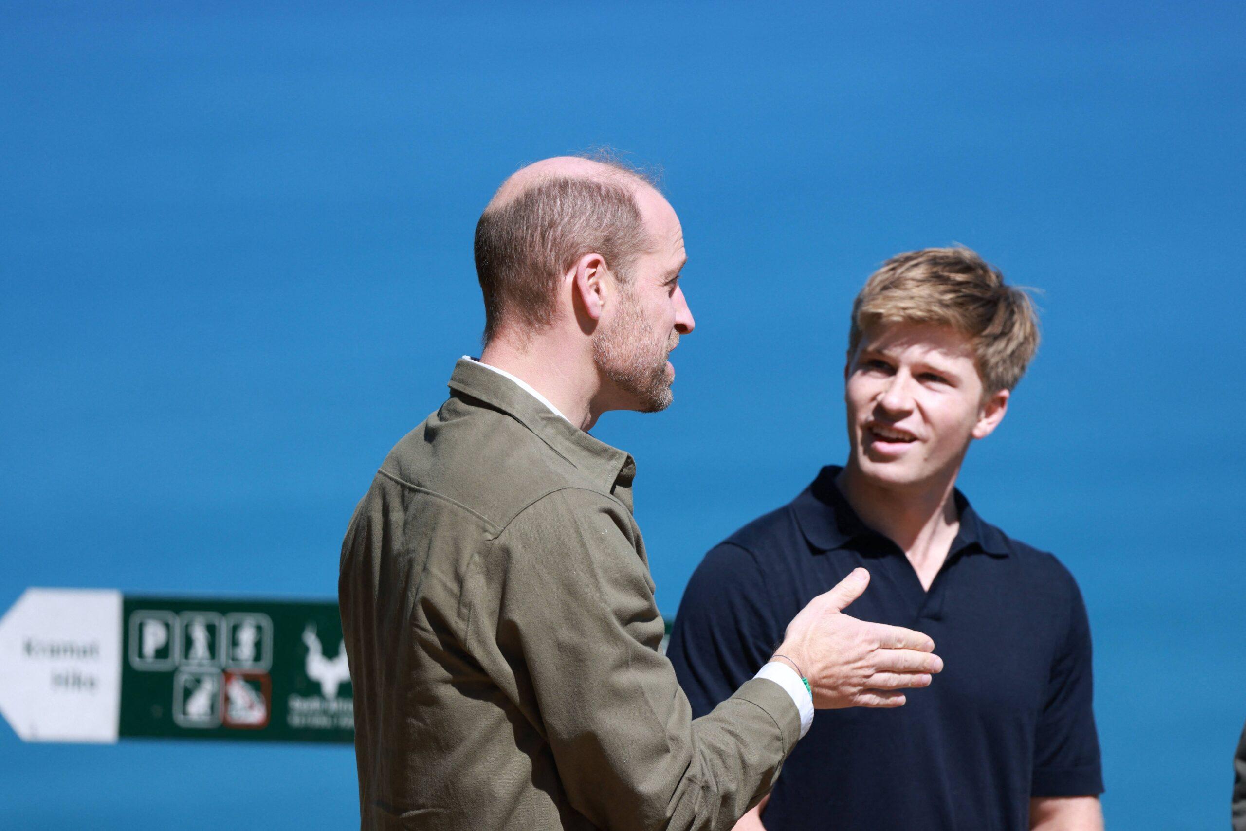 Prince William and Robert Irwin in South Africa For The Earthshot Prize Awards