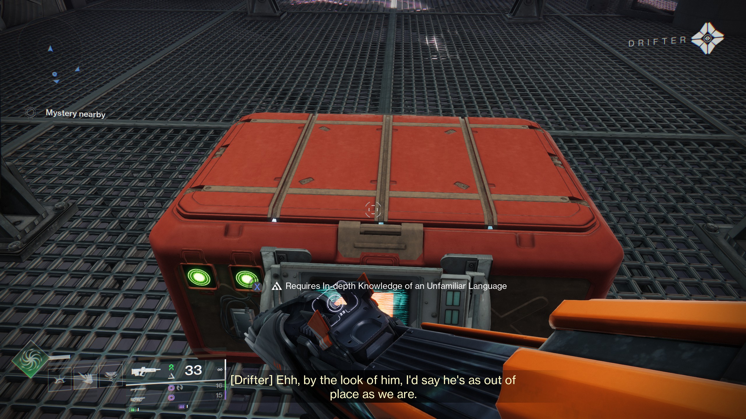 Destiny 2 mystery chests - Rosetta higher level